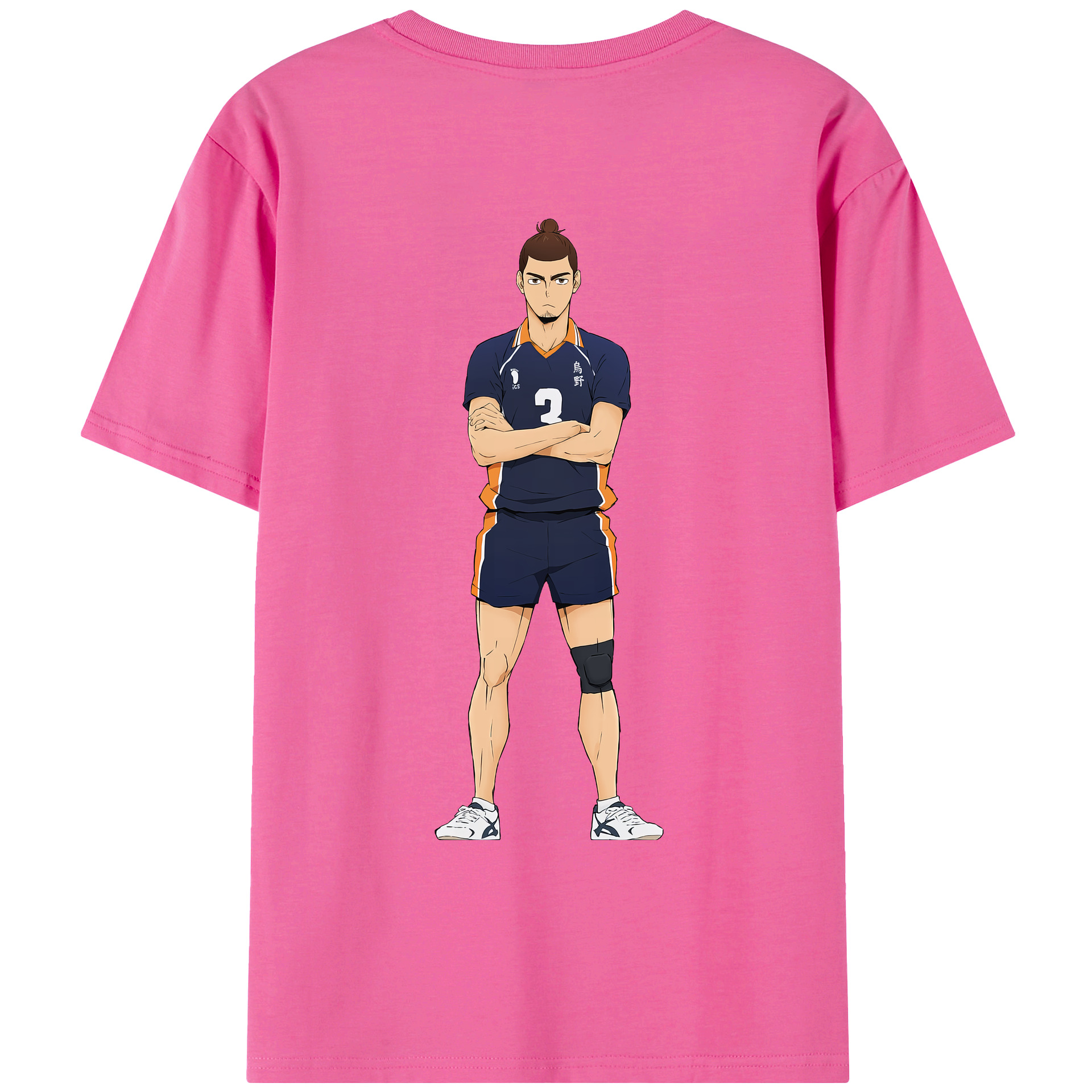 （画像用） ハイキュー!! Haikyu!! レディース半袖Tシャツ(バックプリント)